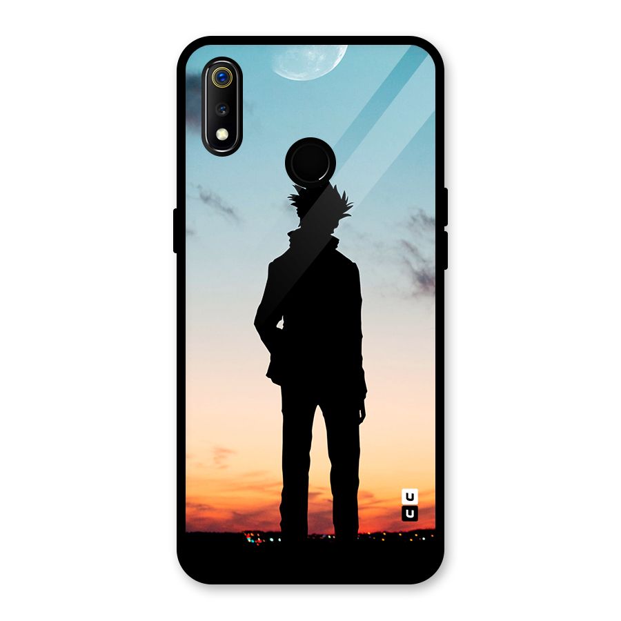 Gojo City Glass Back Case for Realme 3i