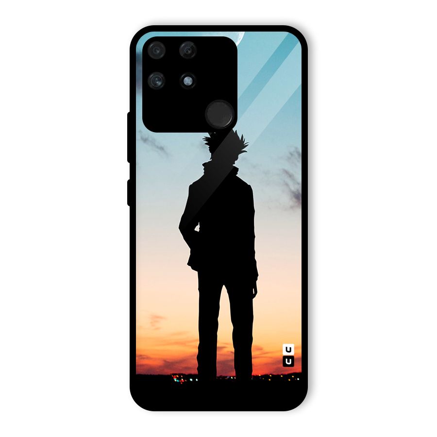 Gojo City Glass Back Case for Realme Narzo 50A