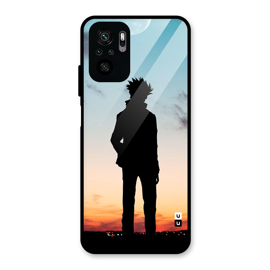 Gojo City Glass Back Case for Redmi Note 10S