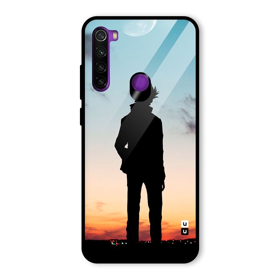 Gojo City Glass Back Case for Redmi Note 8