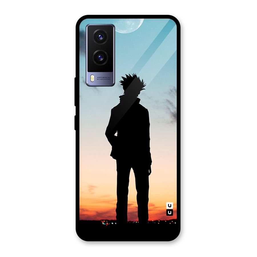 Gojo City Glass Back Case for Vivo V21e 5G