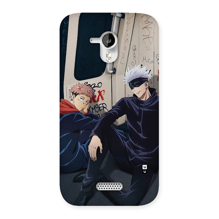 Gojo Itadori Travel Back Case for Canvas HD A116