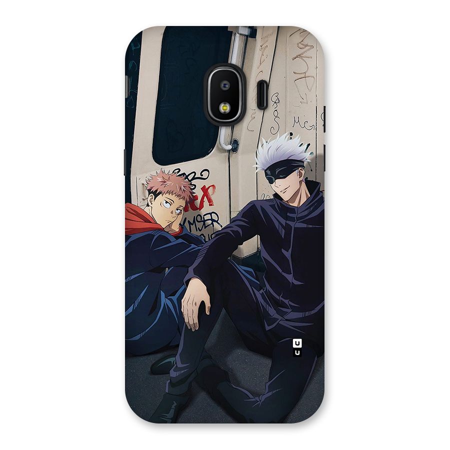 Gojo Itadori Travel Back Case for Galaxy J2 Pro 2018