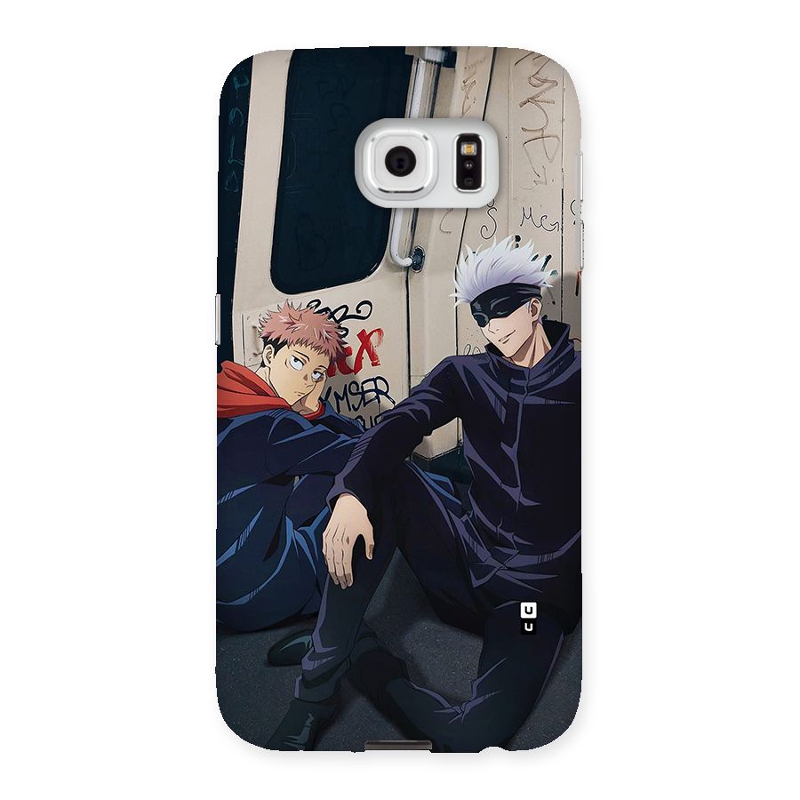Gojo Itadori Travel Back Case for Galaxy S6
