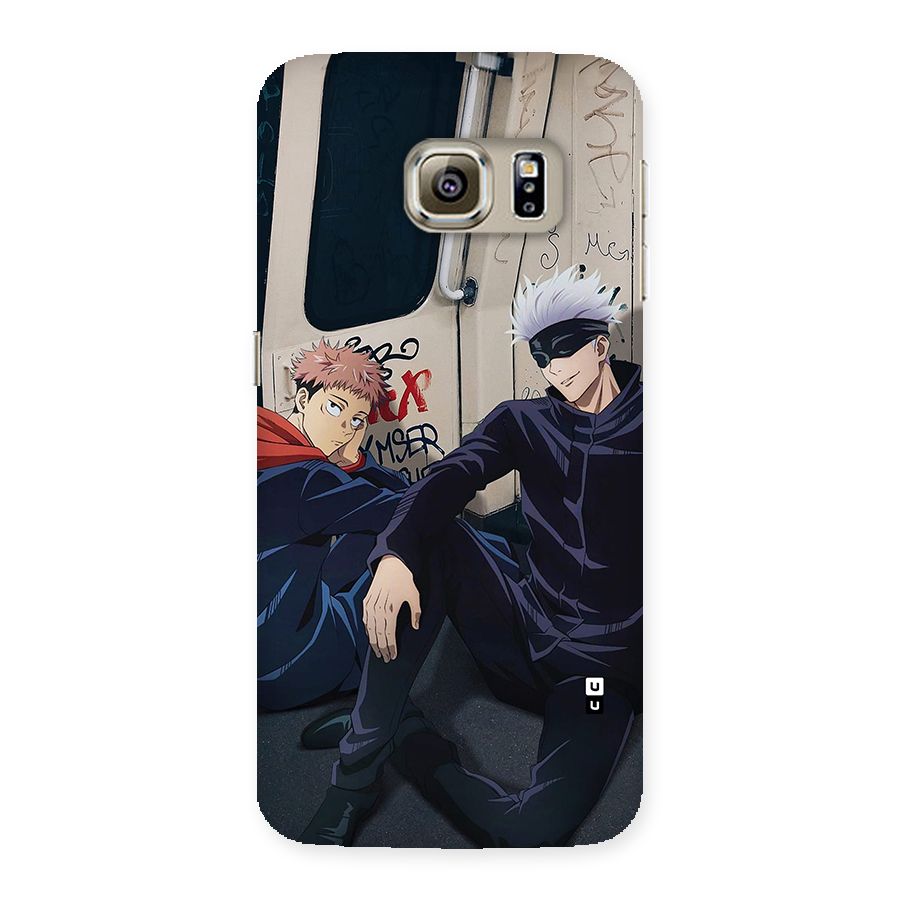 Gojo Itadori Travel Back Case for Galaxy S6 edge
