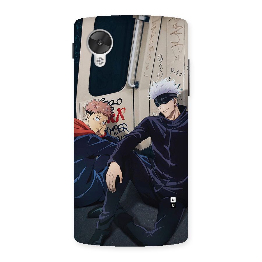 Gojo Itadori Travel Back Case for Google Nexus 5