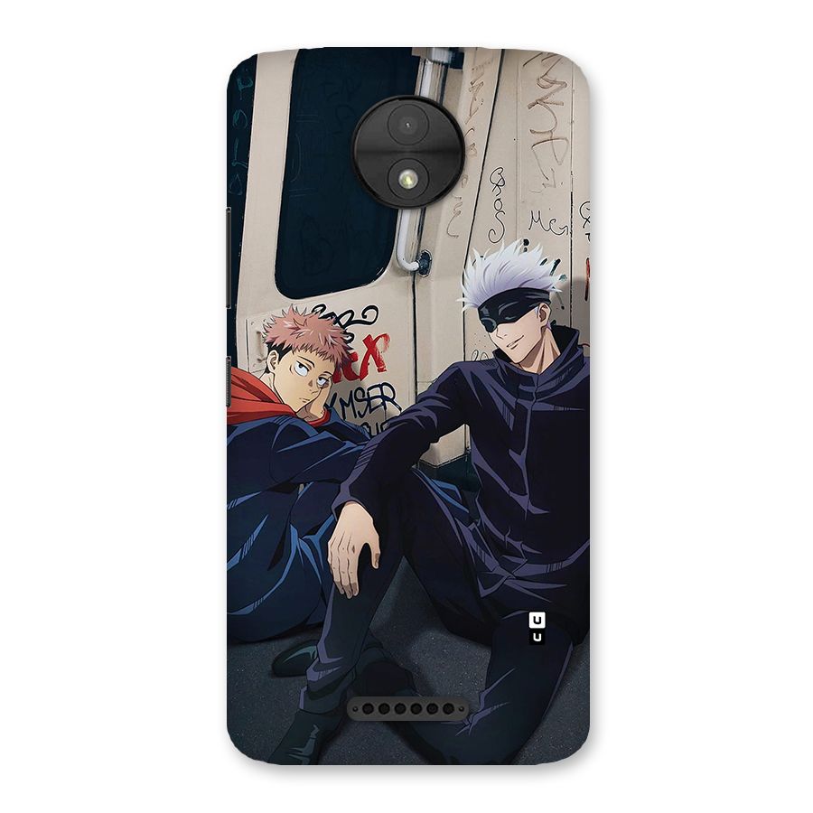 Gojo Itadori Travel Back Case for Moto C