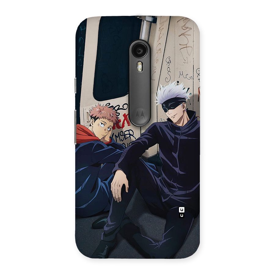 Gojo Itadori Travel Back Case for Moto G Turbo