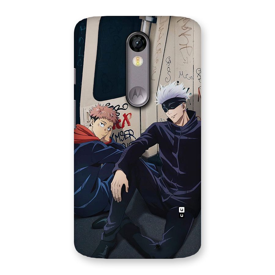 Gojo Itadori Travel Back Case for Moto X Force