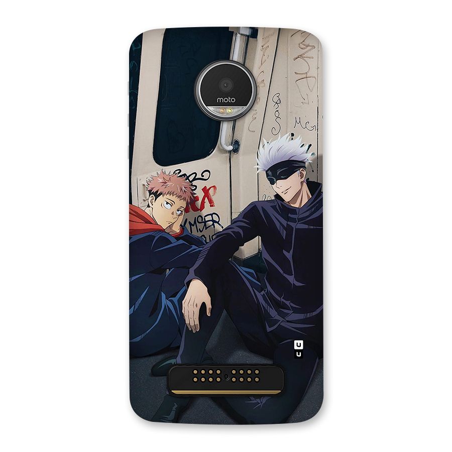 Gojo Itadori Travel Back Case for Moto Z Play