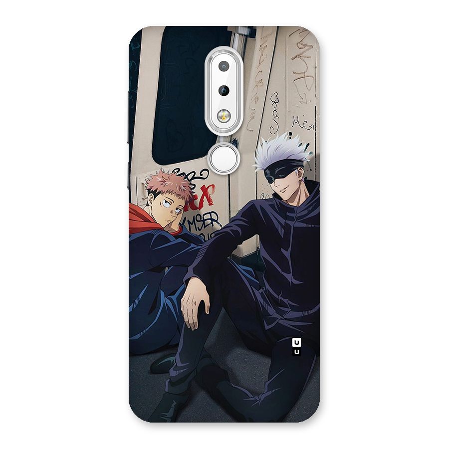 Gojo Itadori Travel Back Case for Nokia 6.1 Plus