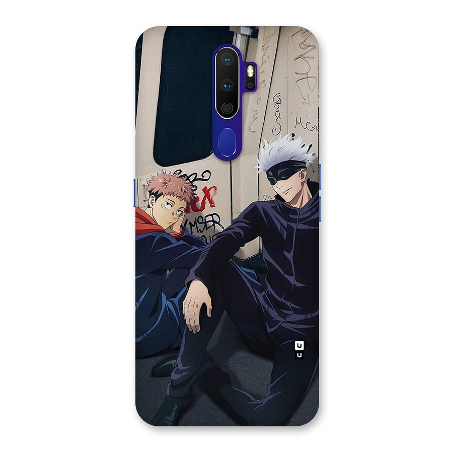 Gojo Itadori Travel Back Case for Oppo A9 (2020)