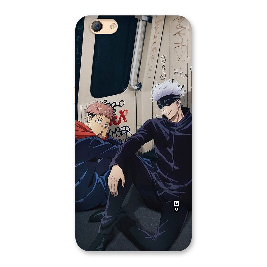 Gojo Itadori Travel Back Case for Oppo F3 Plus