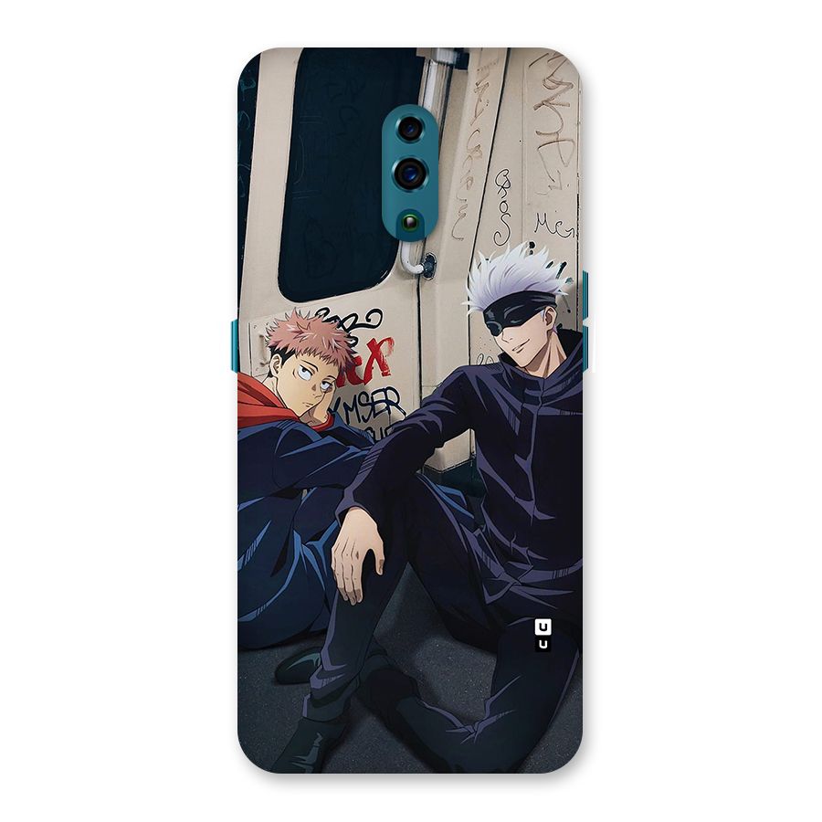 Gojo Itadori Travel Back Case for Oppo Reno