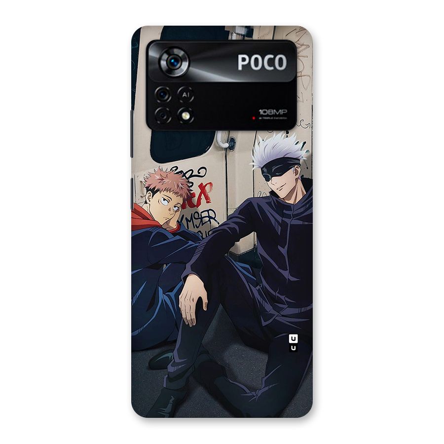 Gojo Itadori Travel Back Case for Poco X4 Pro 5G