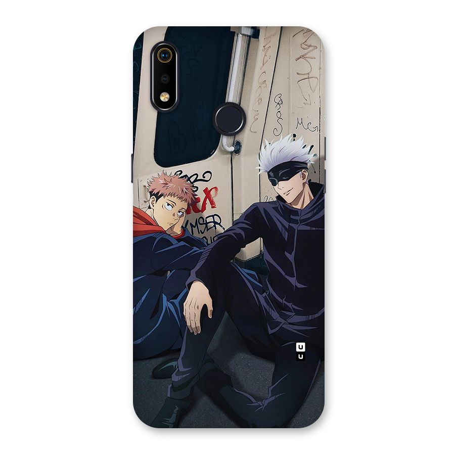 Gojo Itadori Travel Back Case for Realme 3i
