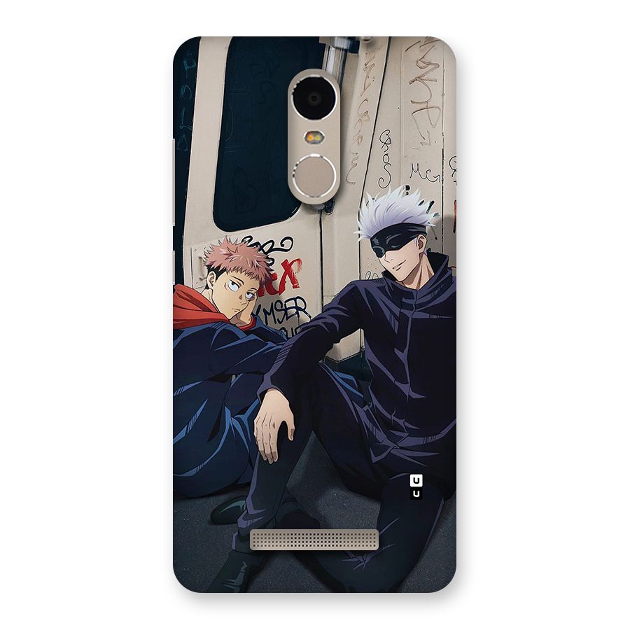 Gojo Itadori Travel Back Case for Redmi Note 3
