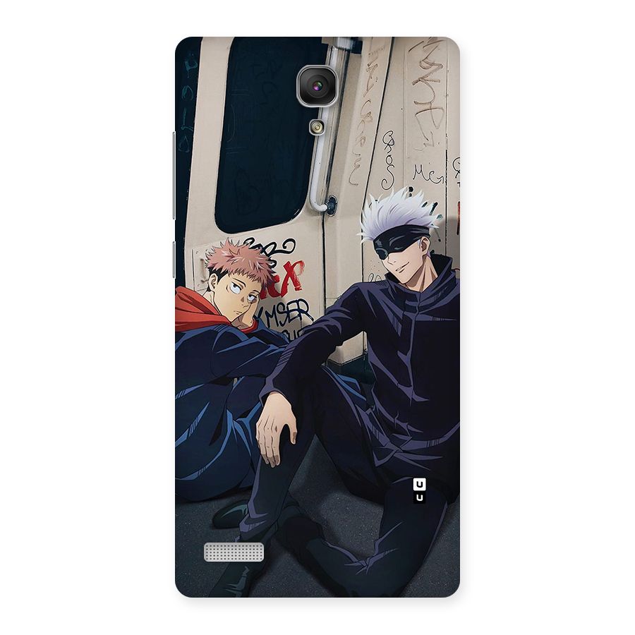 Gojo Itadori Travel Back Case for Redmi Note Prime