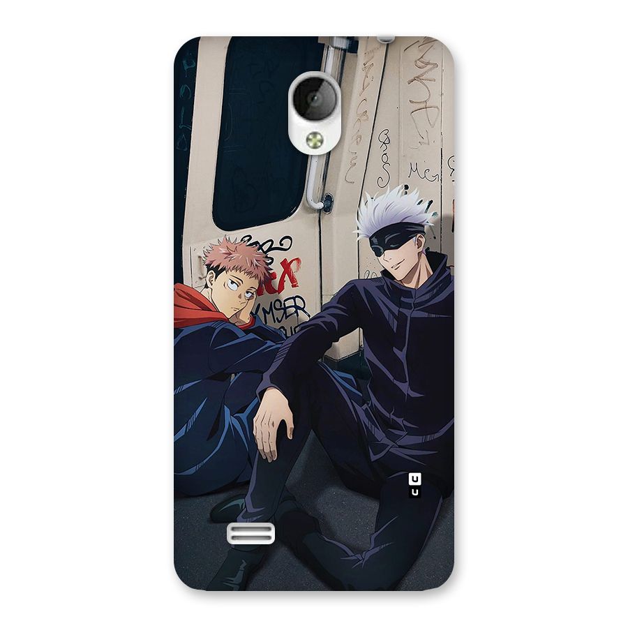 Gojo Itadori Travel Back Case for Vivo Y21