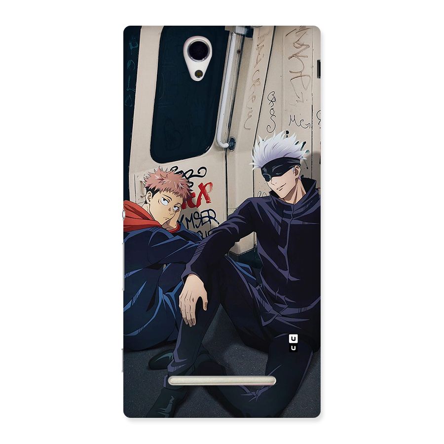 Gojo Itadori Travel Back Case for Xperia C3