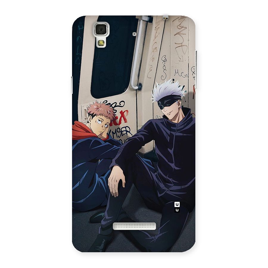 Gojo Itadori Travel Back Case for YU Yureka Plus