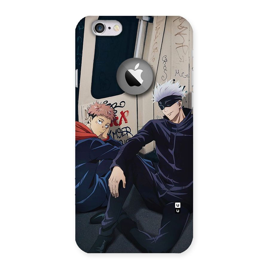 Gojo Itadori Travel Back Case for iPhone 6 Logo Cut