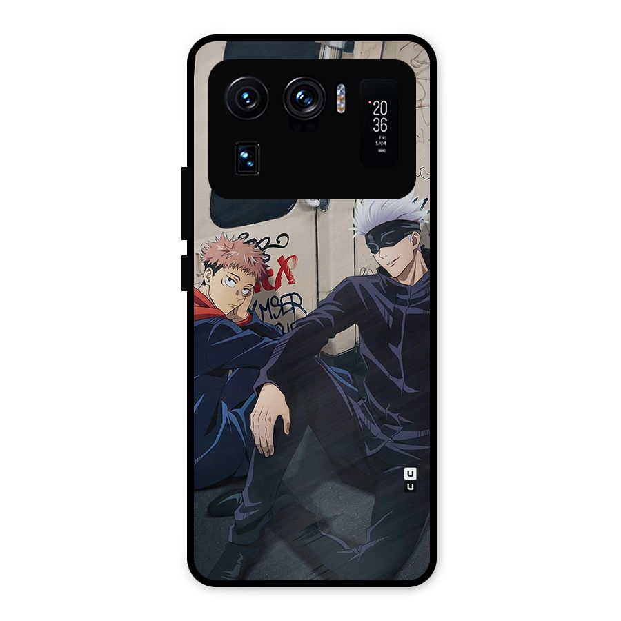 Gojo Itadori Travel Metal Back Case for Mi 11 Ultra