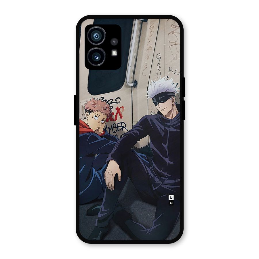 Gojo Itadori Travel Metal Back Case for Nothing Phone 1