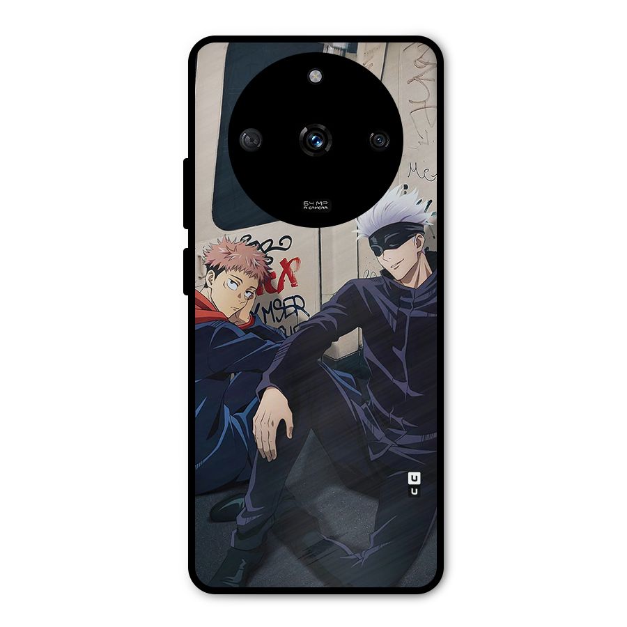 Gojo Itadori Travel Metal Back Case for Realme Narzo 60 5G