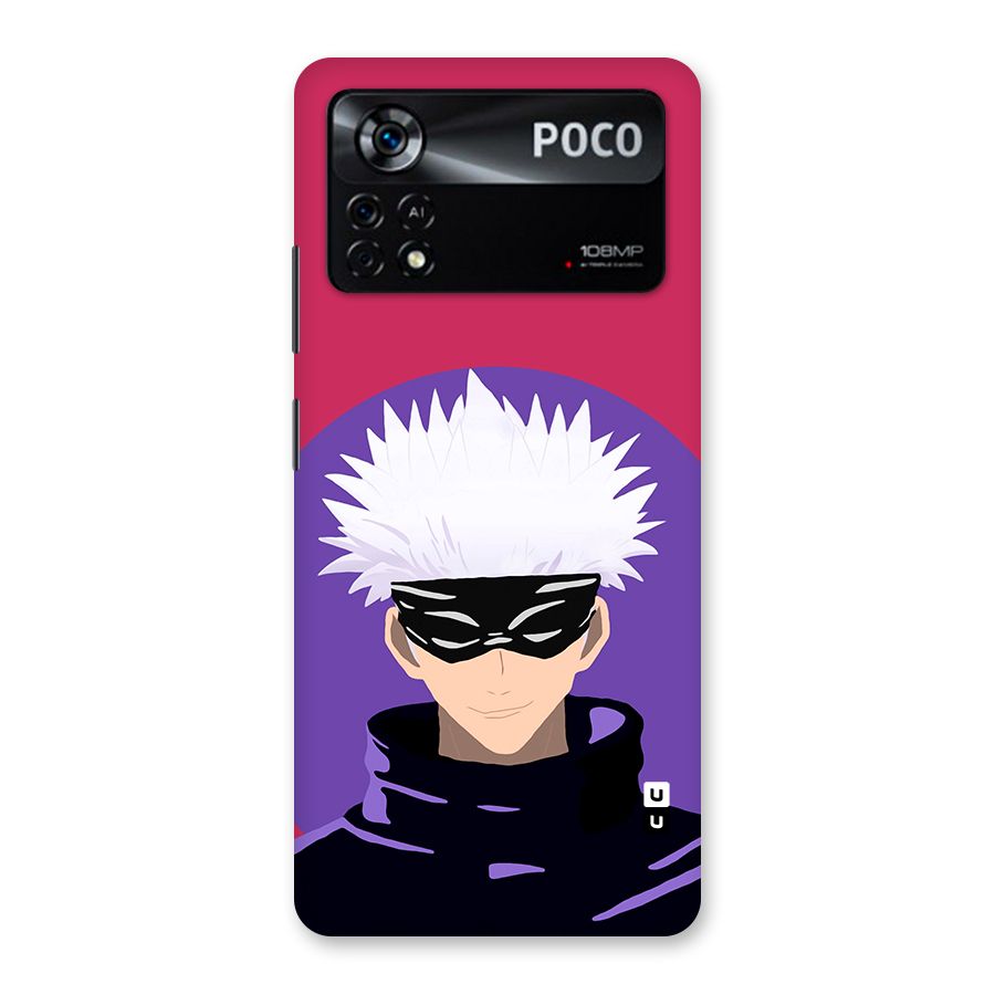 Gojo Lives Back Case for Poco X4 Pro 5G