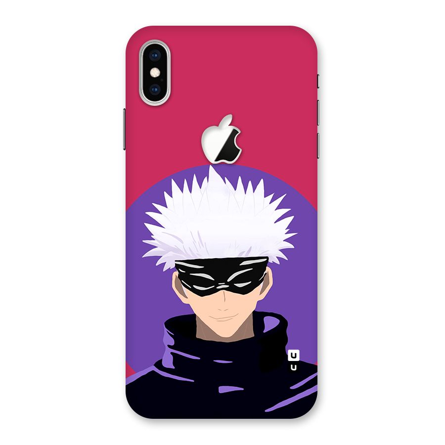 Gojo Lives Back Case for iPhone XS Max Apple Cut