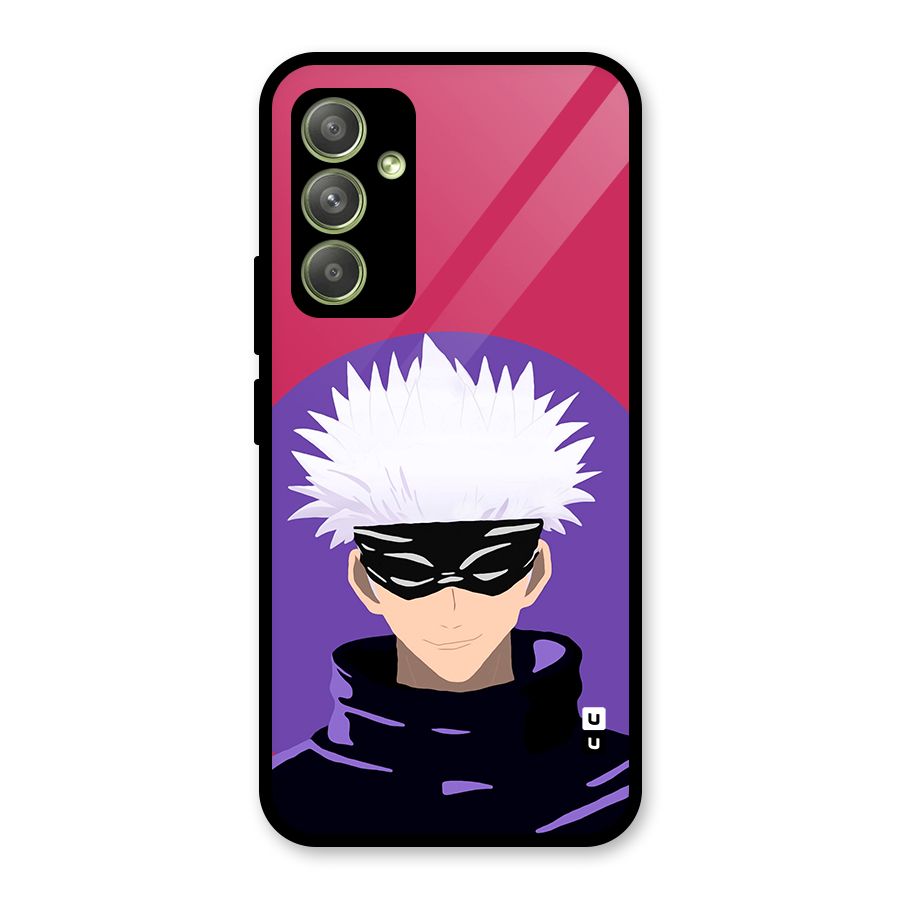 Gojo Lives Glass Back Case for Galaxy A54