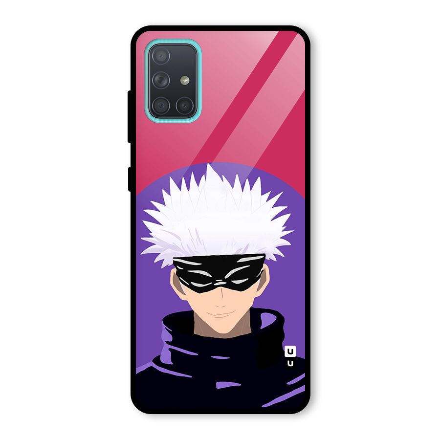 Gojo Lives Glass Back Case for Galaxy A71