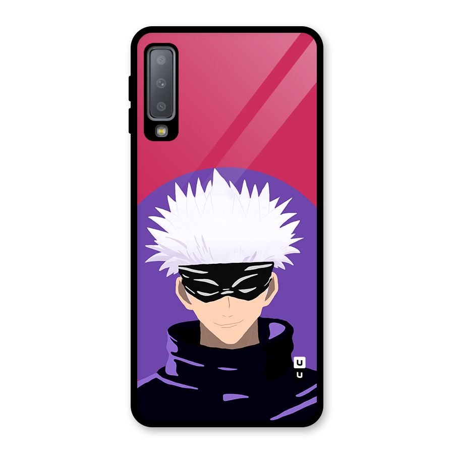 Gojo Lives Glass Back Case for Galaxy A7 (2018)