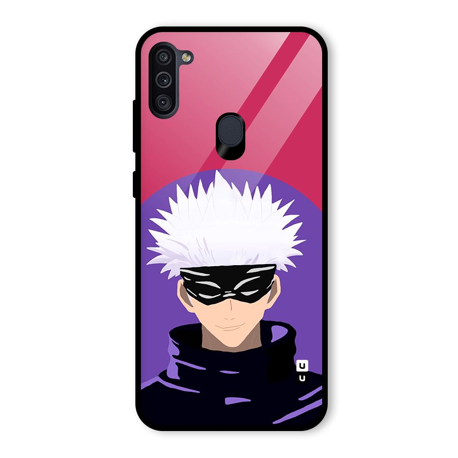 Gojo Lives Glass Back Case for Galaxy M11