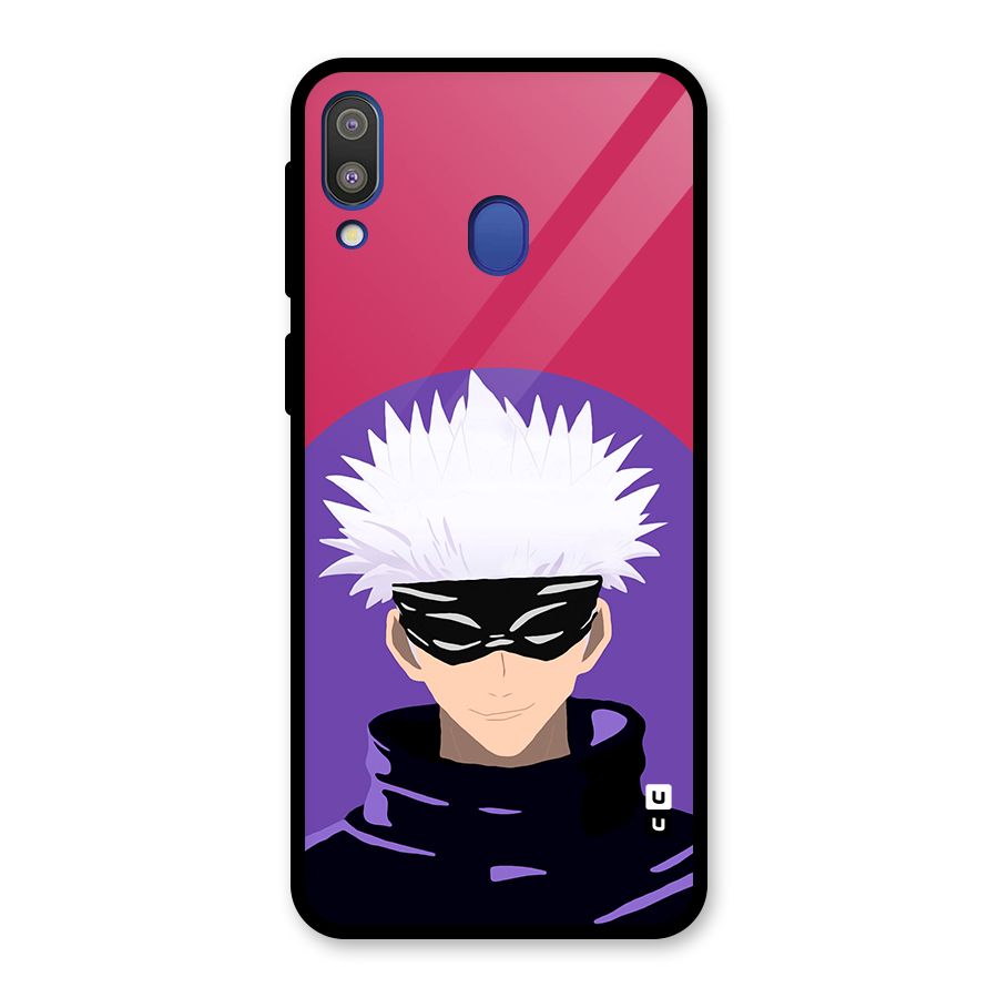 Gojo Lives Glass Back Case for Galaxy M20