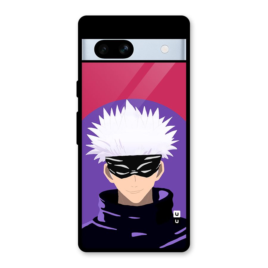 Gojo Lives Glass Back Case for Google Pixel 7a