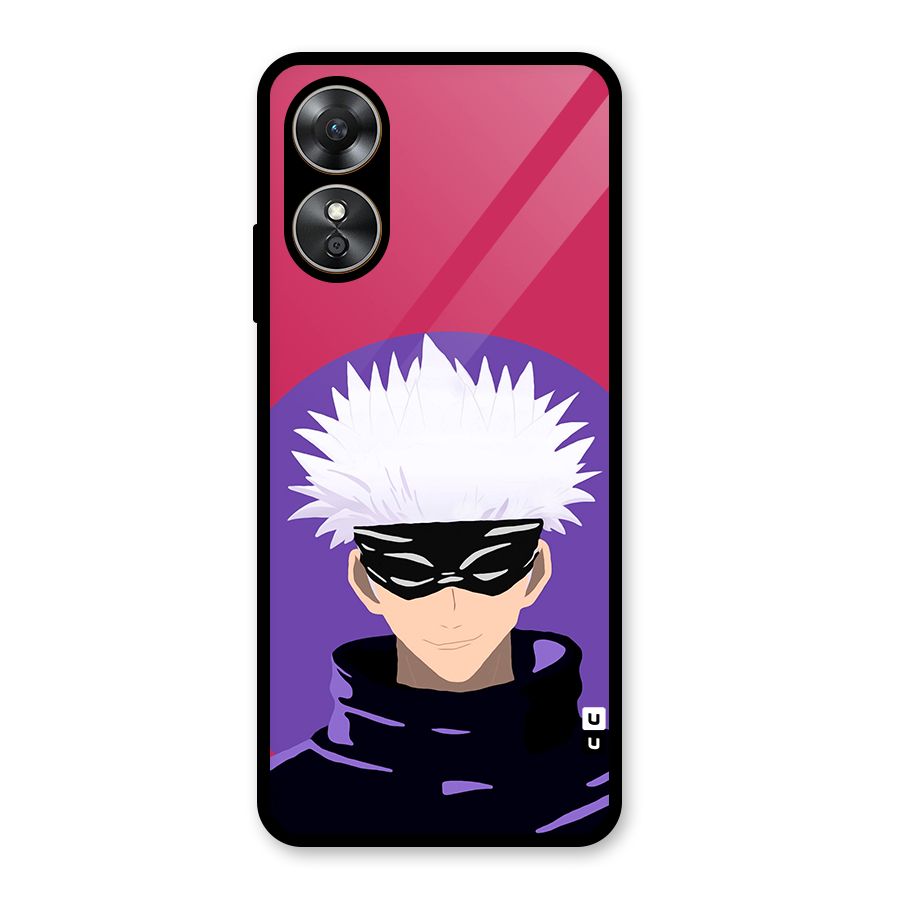 Gojo Lives Glass Back Case for Oppo A17
