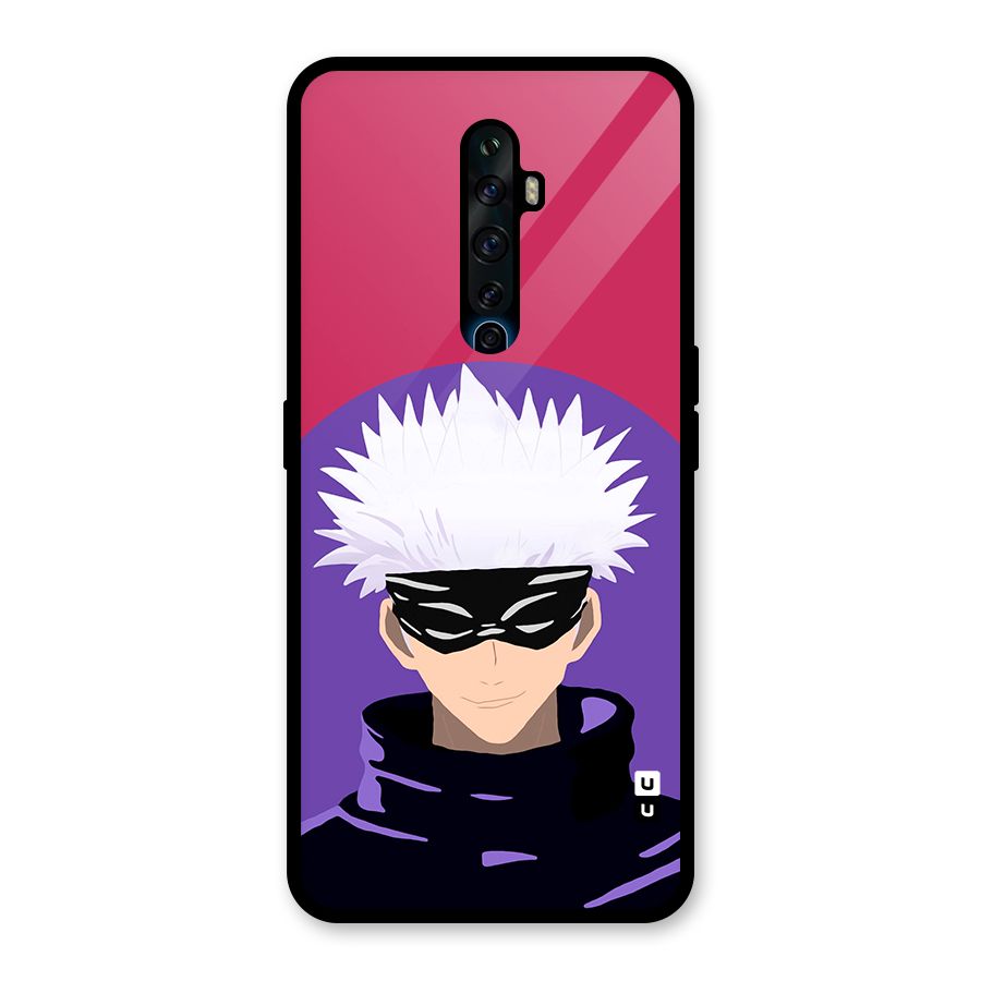 Gojo Lives Glass Back Case for Oppo Reno2 F