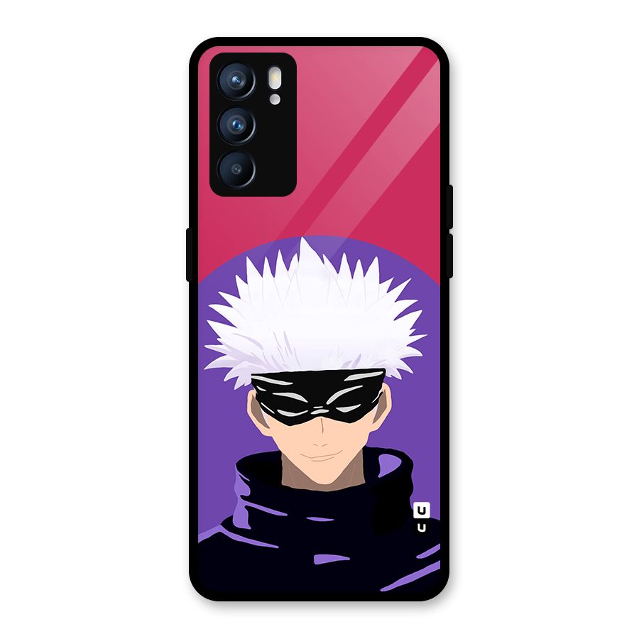 Gojo Lives Glass Back Case for Oppo Reno6 5G
