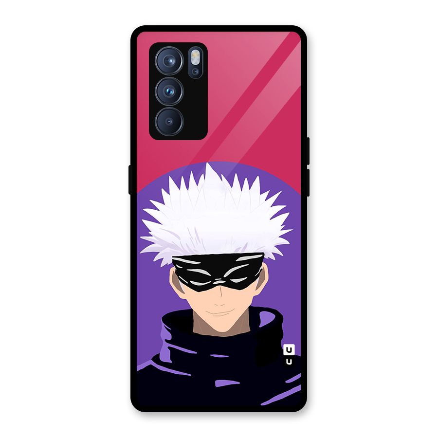 Gojo Lives Glass Back Case for Oppo Reno6 Pro 5G