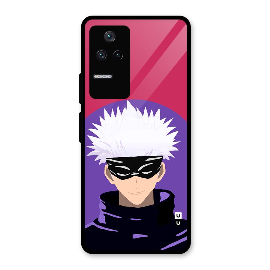 Gojo Lives Glass Back Case for Poco F4 5G