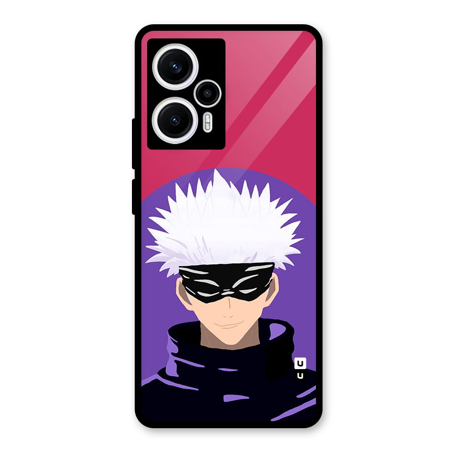 Gojo Lives Glass Back Case for Poco F5