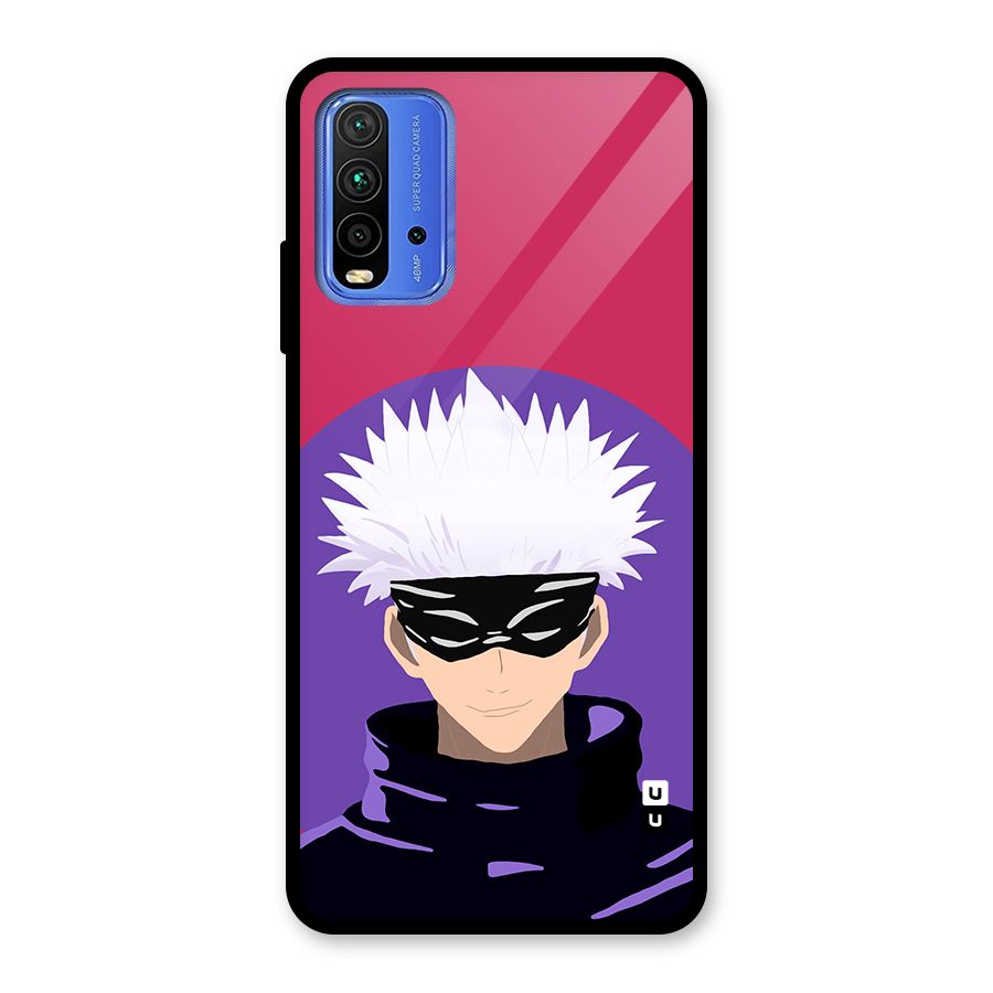 Gojo Lives Glass Back Case for Redmi 9 Power