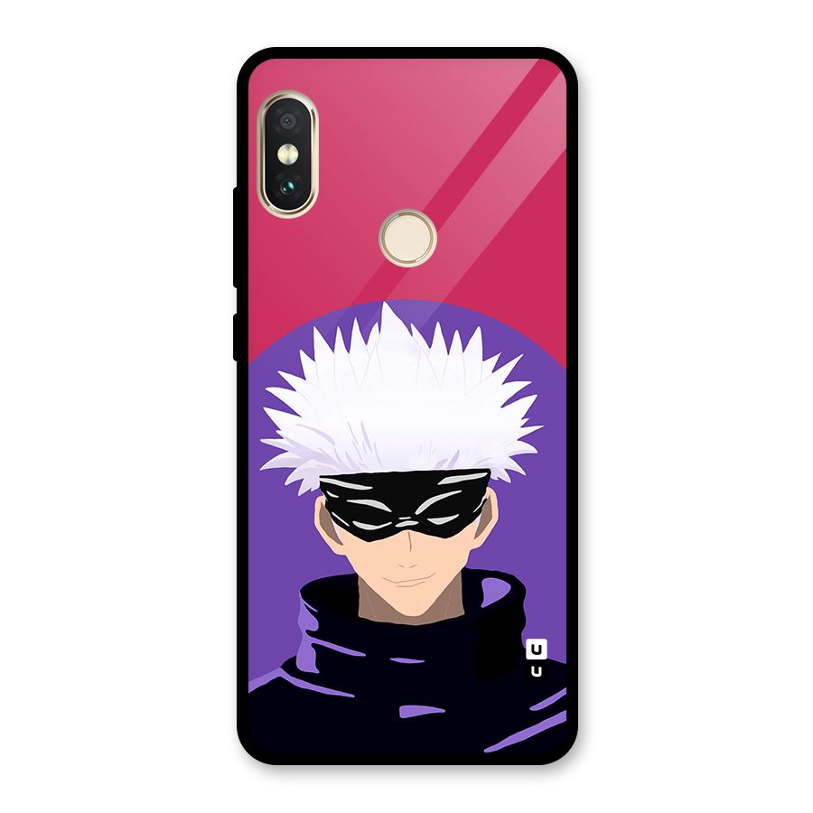 Gojo Lives Glass Back Case for Redmi Note 5 Pro