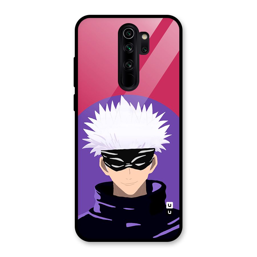 Gojo Lives Glass Back Case for Redmi Note 8 Pro