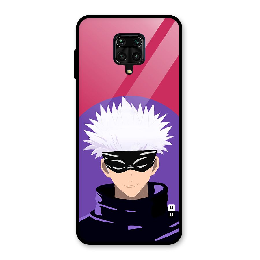 Gojo Lives Glass Back Case for Redmi Note 9 Pro