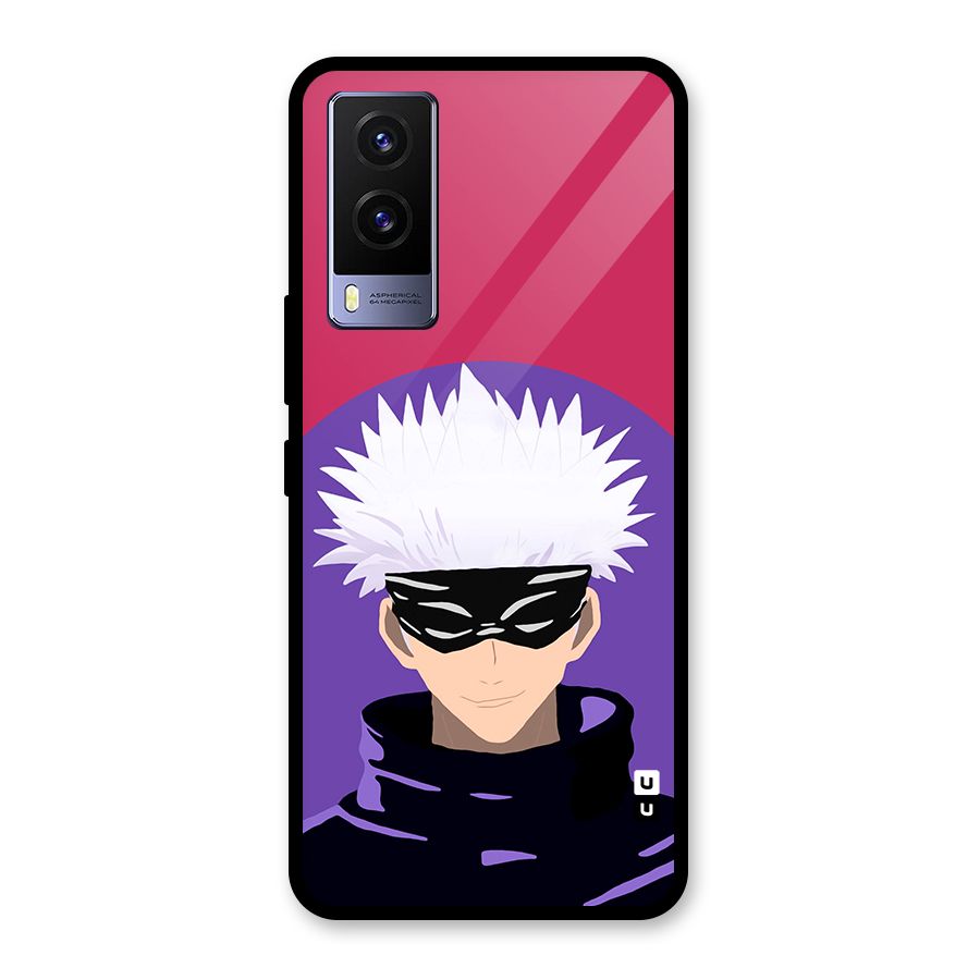 Gojo Lives Glass Back Case for Vivo V21e 5G
