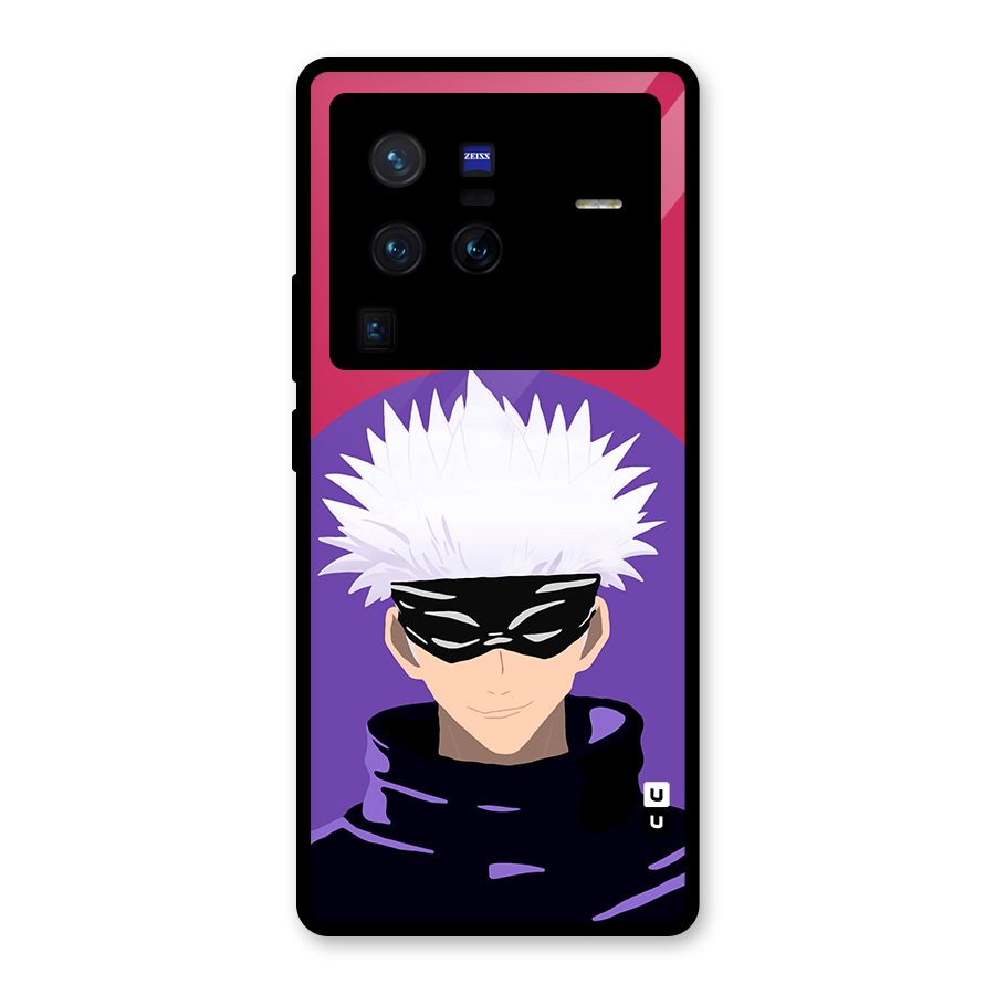 Gojo Lives Glass Back Case for Vivo X80 Pro