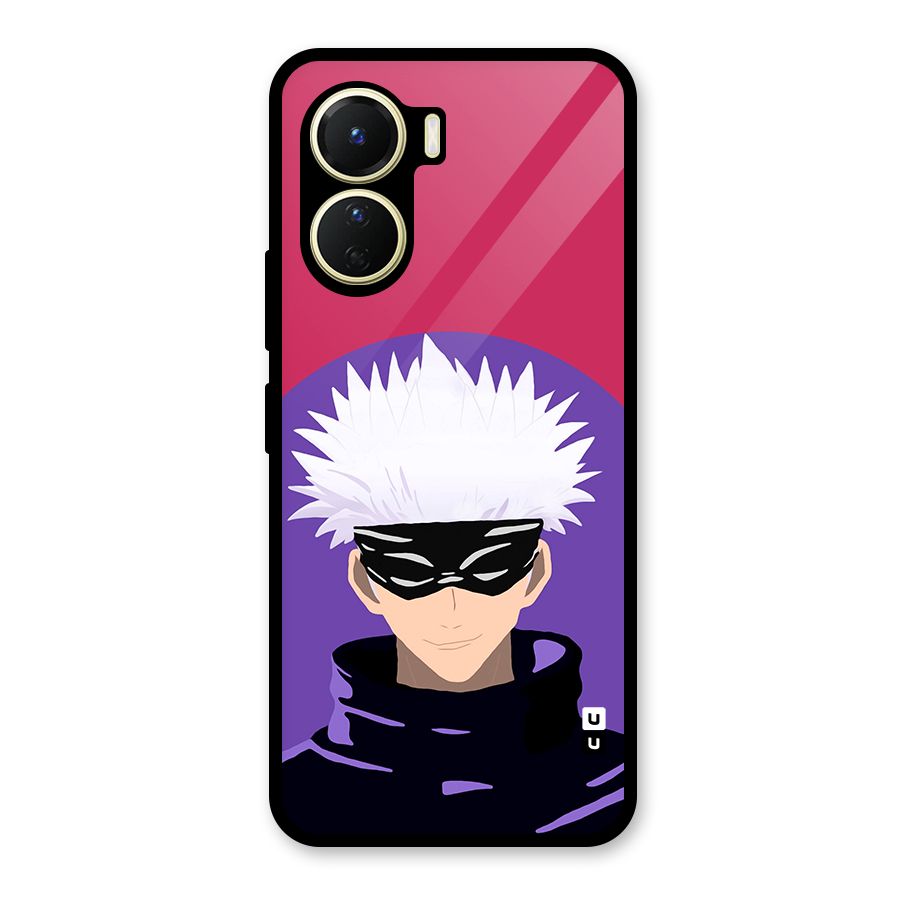 Gojo Lives Glass Back Case for Vivo Y16
